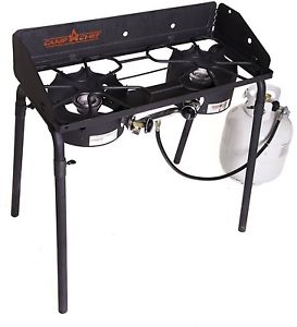 Portable Grille 2 Burner Stove B