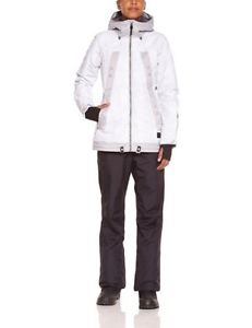 Tg Small| O'Neill Sport Sketch - Giacca da donna, bianco (Bianco aop), S