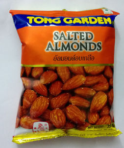 Tong Garden SalteAlmonBaked  Snack Thai Snack Asia Oishi Delicious serveX1Pc/35g