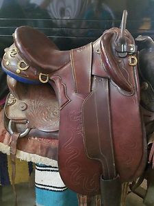 16" James Saddlery Australian saddle genuine champion campdrafter