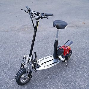 T-Max Engine Scooter 3 speeds Model 002-37c Gas (1.5 L) Black