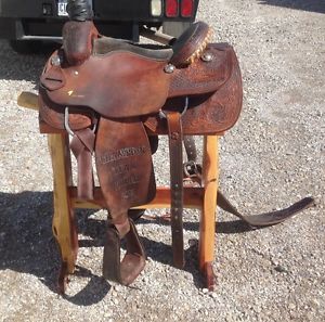 Great Cactus Team Roping Rodeo Trophy Saddle