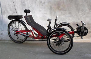 Electric Recumbent Tricycle, recumbent trike, Recumbent bicycle, Electric trike