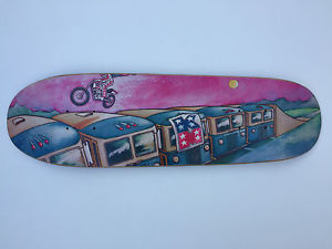 Vintage skateboard 101 Kris Markovich deck from Natas Kaupas' collection NOS