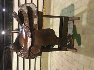 Used Circle Y Western Equitation Saddle 16"