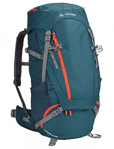 VauDe Damen Wander Trekking Expedtion Rucksack Asymmetric 48 + 8 Liter blue