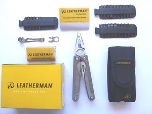 Leatherman Charge TTI Multi Tool Multitool Knife +42 End Bit Kit + Nylon Sheath