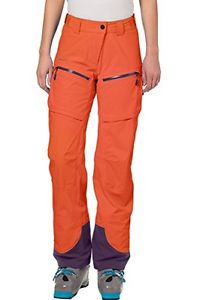 Tg 46| Vaude, Pantaloni Donna Boe, Arancione (Hokkaido), 46