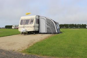 Inflatable Caravan Awning By Starline. No Reserve. Used Once. 2.6m Wide.