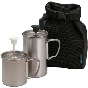 Snow Peak Cafe Latte Press (2-Piece)