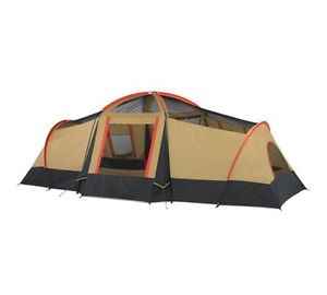 Ozark Trail 10-Person 3-Room Vacation Tent with Built-In Mud Mat