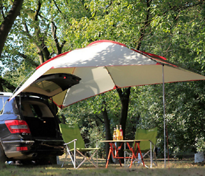 Outdoor Folding Car Tent Camping Shelter Anti-UV  Fishing Waterproof  Car Awning