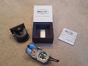 Brunton Classic GEO Pocket Transit Compass F-5009, 0-90 Degrees-New in Box!