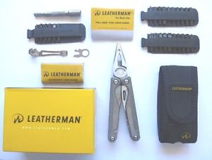 Leatherman Charge TTI Multi Tool Knife +42 Bit Kit+ Bit Extender + Nylon Sheath