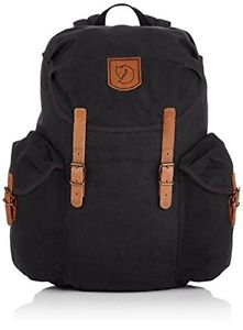 Tg 50 x 40 x 20 cm, 20 litri| Fjällräven, Zaino Övik, Nero (Black), 50 x 40 x