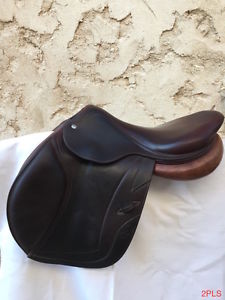 2014 CWD Luxury French Jumping Saddle Doublée Calfskin 17" Narrow Tree