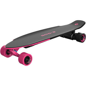 NEW! YUNEEC E-GO 2 Electric SkateBoard LongBoard (Hot Pink) w. Remote & Charger