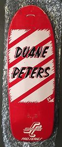 NOS Vintage 1985 Duane Peters Mini Skateboard Deck Santa Cruz NOT A REISSUE