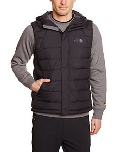 Tg Small| The North Face Argentum - Giacca smanicata da uomo, nero (Nero), S