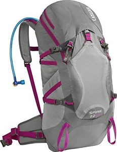 Tg 57 x 28 x 20 cm, 18 l| Camelbak, Zaino idrico Donna Spire 22 LR INTL, Grigio