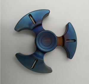 TC4 Burn Blue EDC Hand Finger Spinner Gyro Bearings Limit tritium illumination