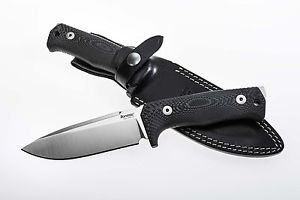 LionSteel T5 Niolox Micarta HRC 59 - 60° Jagdmesser Prepper Survival T5 MI