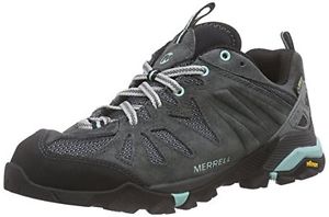 Tg 40.5 EU| Merrell Capra Gore-tex - Scarpe da Arrampicata Basse Donna, Grigio (