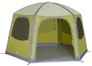 Vango AirHub Hex Gazebo Tent, Herbal Green, Refurbished Model (RD/G08AR)