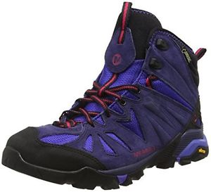 Tg 38 EU| Merrell Capra Mid Gore-Tex, Scarpe da Arrampicata Donna, Viola (Eclips