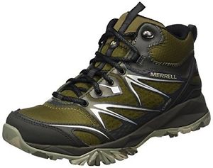 Tg 41 EU| Merrell Capra Bolt Mid Gore-Tex, Scarpe da Arrampicata Uomo, Multicolo