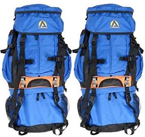 2 ALPINIZMO INTERNAL FRAME  81.9 LITER  BACKPACK -SIDE & TOP ACCESS RAIN FLY