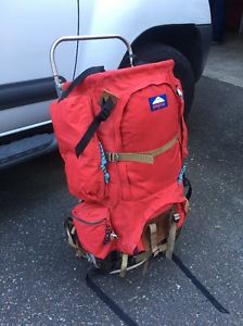 Vintage JANSPORT K2 Expedition Mountaineering External Frame Canvas Backpack USA