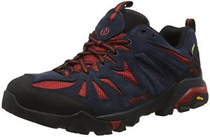 Tg 47 EU| Merrell Capra Gore-Tex, Scarpe da Arrampicata Uomo, Blu (Navynavy), 47