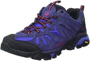 Tg 40 EU| Merrell Capra Gore-Tex, Scarpe da Arrampicata Basse Donna, Viola (Ecli