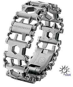 LEATHERMAN Lifestyle-Tool TREAD 29 Funktionen Edelstahlglieder silber NEU