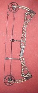 Mathews HTR No cam ST 70 lb limbs 26" draw camo mathews focus grip right hand