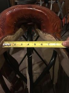 Used Billy Cook roping saddle