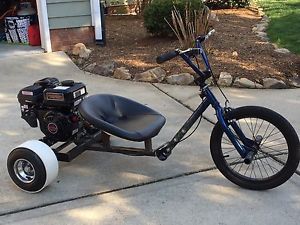 6.5HP Custom Drift Trike, 30 MPH, Comes with PVC, Reinforced Steel Chassis