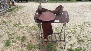 Ruffs Square Barrel Racer Saddle