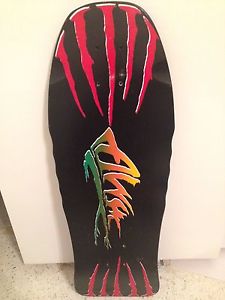 Alva fish deck vintage NOS black dip Dog Town Z flex Schmitt stix OJ Santa Cruz