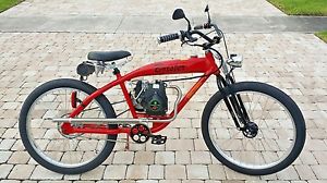 Motorized BOXSTER Gas Powered Bike w/ 49cc Huasheng 4-Stroke Red - Ready to Run