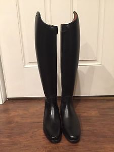 Black petrie dressage boots women's size 10 never worn