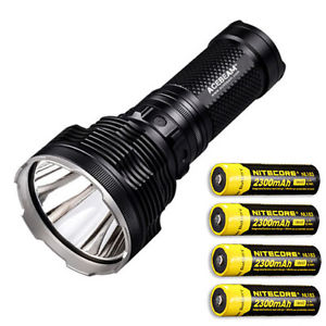 Acebeam K70 Flashlight XHP35 HI LED -2600Lm w/ 4x NL183 Batteries