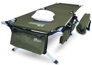 Folding Cot Storage Bag System and Pillow Folding Military Cot Army Cot