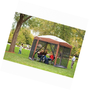 Coleman Instant Screened Canopy Gazebo Camping House Tent Shelter Backyard NEW