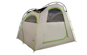 Kelty Tent Camp Cabin 4 Fiberglass Poles Tall 4-Man Gray 40818717