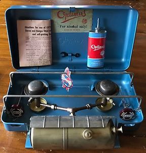 Optimus Sweden 22B 22 B Two Burner Gasoline alcohol camp stove