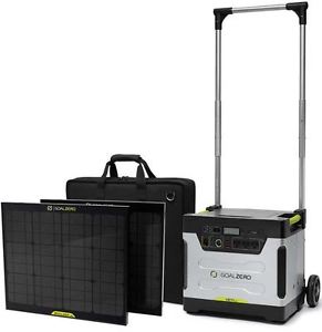 GOALZERO Yeti 1250 220V Camping Boot Solar Generator Mobil komplett-set