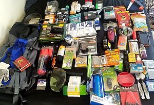 Survival Kit Bug Out Bag 10Day Backpack First Aid Food MRE Water Lifestraw Gear