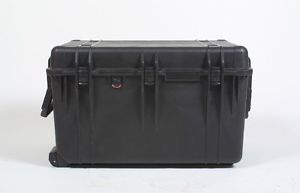 Peli Scatola Pelibox Pelicase 1660 nero Jumbo ermetico galleggia in acqua